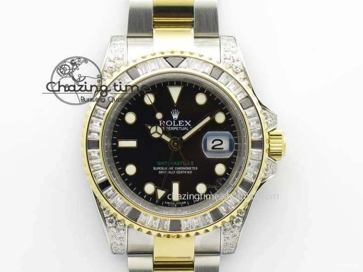 Bracelet Black On Bp-Maker SS YG SS Ruby 116759 Dial GMT-Master II YG Crystal A3186 Black 0127